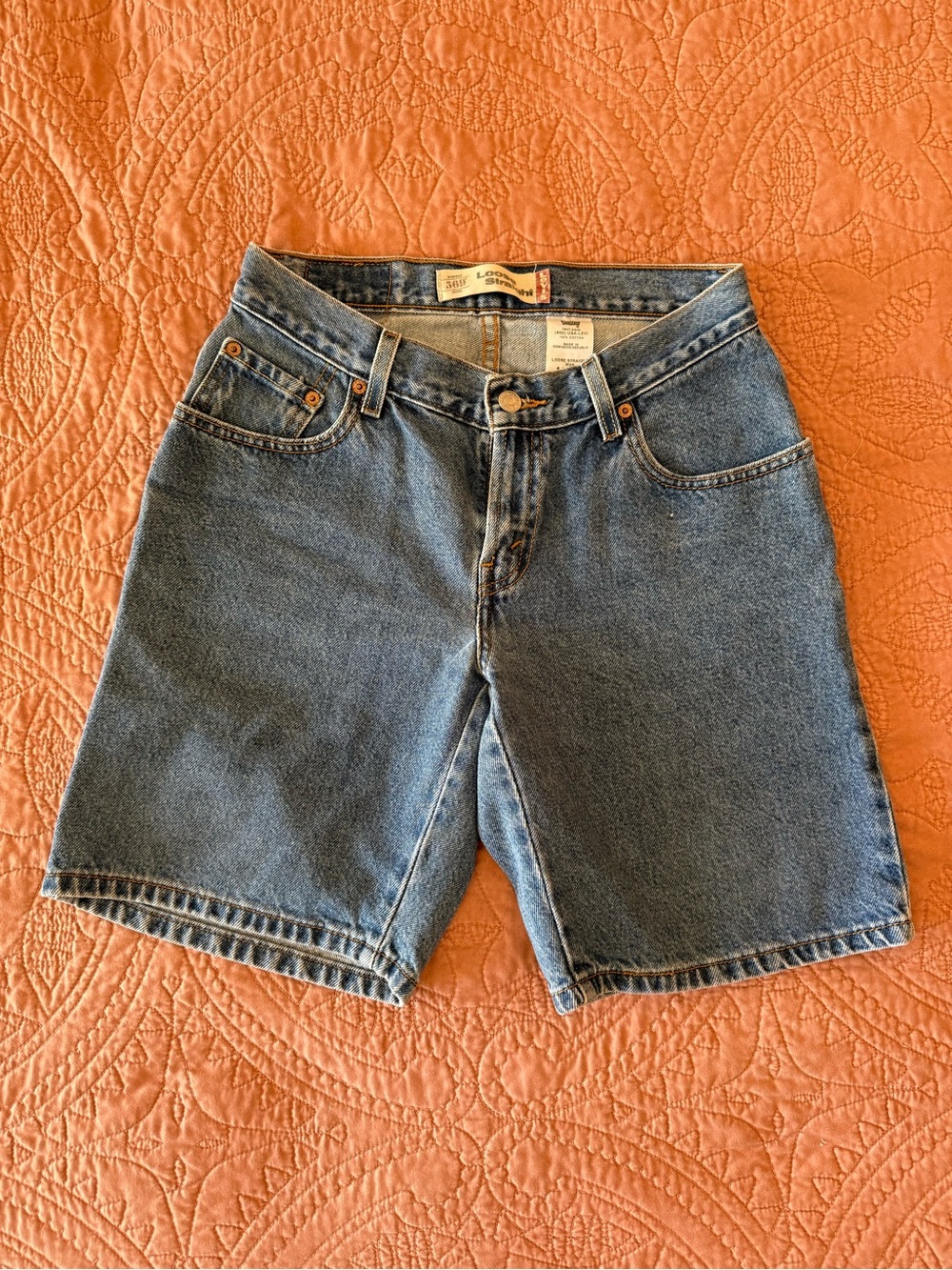 Levi's Men's Denim Shorts - Medium Blue